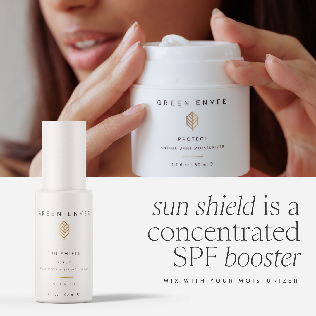 Sun Shield Serum Broad Spectrum SPF 50 Sunscreen | Light Tint