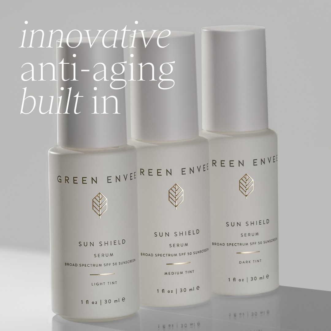 Sun Shield Serum Broad Spectrum SPF 50 Sunscreen | Medium Tint