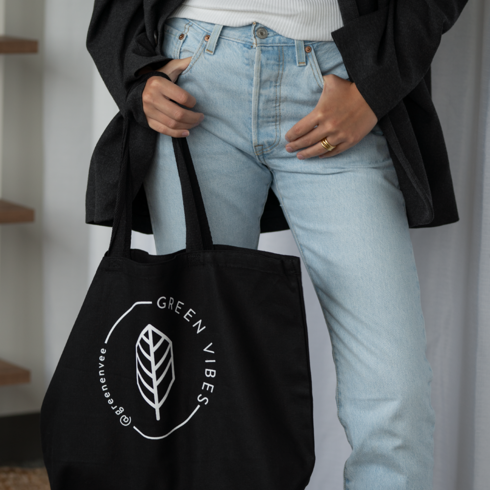 Green Vibes Tote Bag